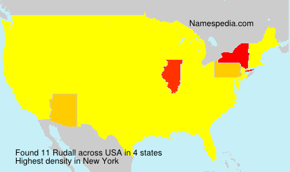 Surname Rudall in USA Surname Rudall in USA