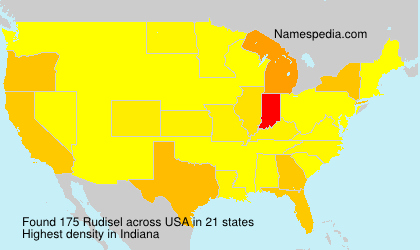 Surname Rudisel in USA Surname Rudisel in USA