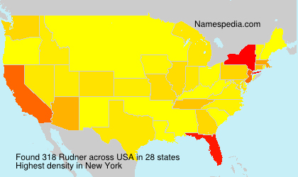 Surname Rudner in USA Surname Rudner in USA