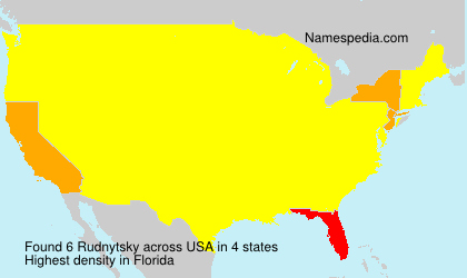 Surname Rudnytsky in USA Surname Rudnytsky in USA