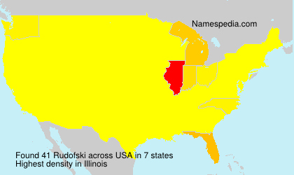 Surname Rudofski in USA Surname Rudofski in USA