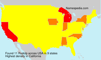 Surname Rudolp in USA Surname Rudolp in USA