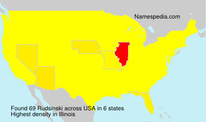 Surname Rudsinski in USA Surname Rudsinski in USA