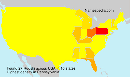 Surname Rudski in USA Surname Rudski in USA