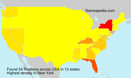 Surname Ruebens in USA Surname Ruebens in USA