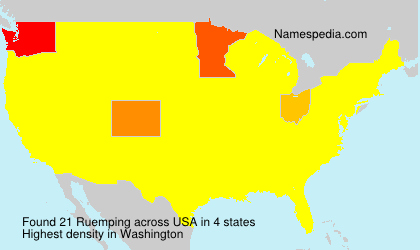 Surname Ruemping in USA Surname Ruemping in USA