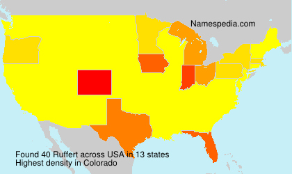 Surname Ruffert in USA Surname Ruffert in USA