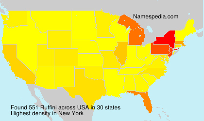 Surname Ruffini in USA Surname Ruffini in USA