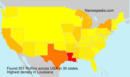 Surname Ruffins in USA Surname Ruffins in USA