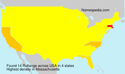 Surname Rufiange in USA Surname Rufiange in USA