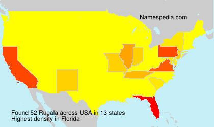 Surname Rugala in USA Surname Rugala in USA