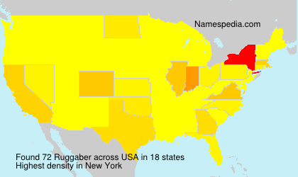 Surname Ruggaber in USA Surname Ruggaber in USA