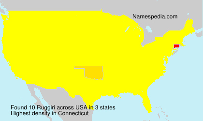 Surname Ruggiri in USA Surname Ruggiri in USA