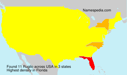 Surname Rugilo in USA Surname Rugilo in USA
