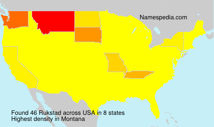 Surname Rukstad in USA Surname Rukstad in USA