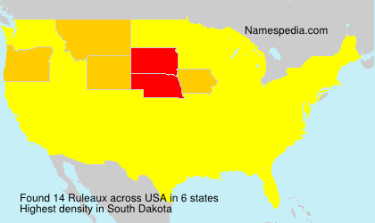 Surname Ruleaux in USA Surname Ruleaux in USA
