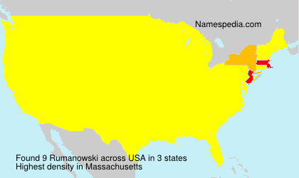 Surname Rumanowski in USA Surname Rumanowski in USA