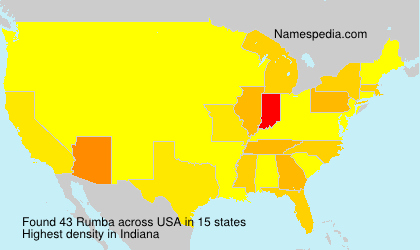 Surname Rumba in USA Surname Rumba in USA