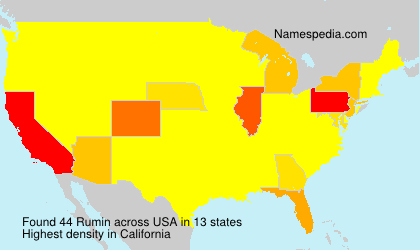 Surname Rumin in USA Surname Rumin in USA
