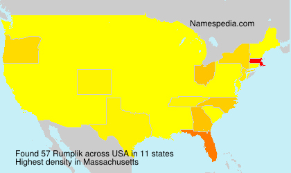 Surname Rumplik in USA Surname Rumplik in USA