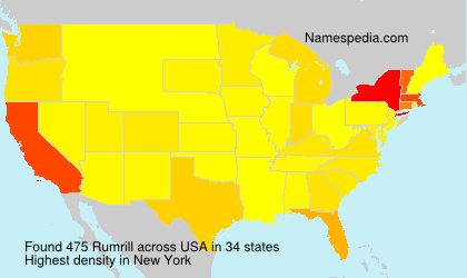 Surname Rumrill in USA Surname Rumrill in USA