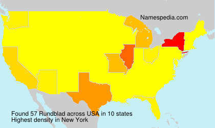 Surname Rundblad in USA Surname Rundblad in USA