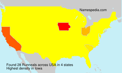 Surname Runneals in USA Surname Runneals in USA