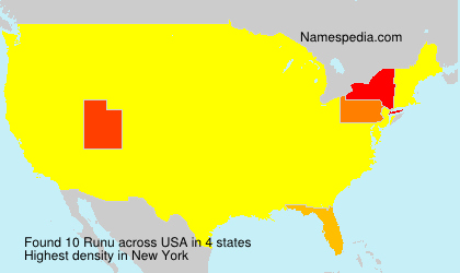 Surname Runu in USA Surname Runu in USA