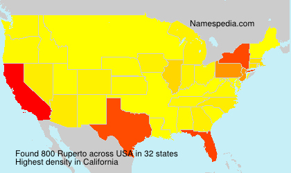Surname Ruperto in USA Surname Ruperto in USA