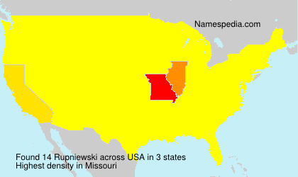 Surname Rupniewski in USA Surname Rupniewski in USA