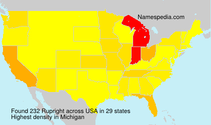Surname Rupright in USA Surname Rupright in USA