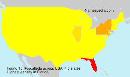 Surname Ruscalleda in USA Surname Ruscalleda in USA