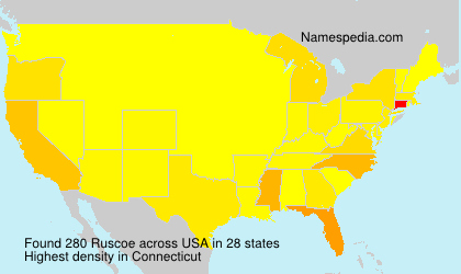 Surname Ruscoe in USA Surname Ruscoe in USA