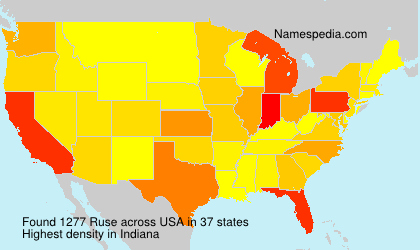 Surname Ruse in USA Surname Ruse in USA