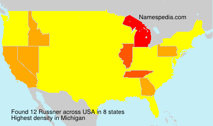 Surname Russner in USA Surname Russner in USA