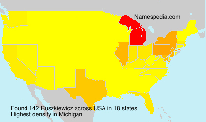 Surname Ruszkiewicz in USA Surname Ruszkiewicz in USA