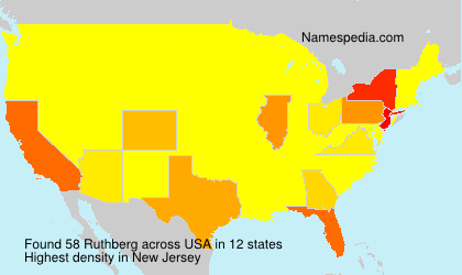 Surname Ruthberg in USA Surname Ruthberg in USA