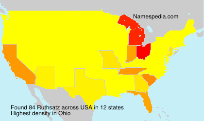 Surname Ruthsatz in USA Surname Ruthsatz in USA