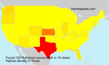 Surname Ruthstrom in USA Surname Ruthstrom in USA