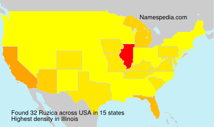 Surname Ruzica in USA Surname Ruzica in USA