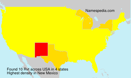 Surname Rvt in USA