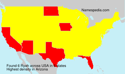 Surname Ryah in USA Surname Ryah in USA