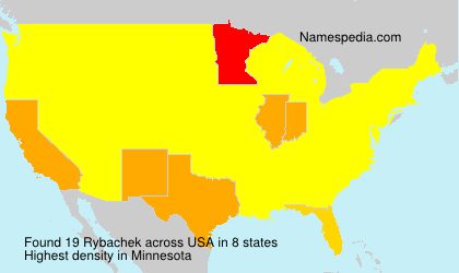 Surname Rybachek in USA Surname Rybachek in USA