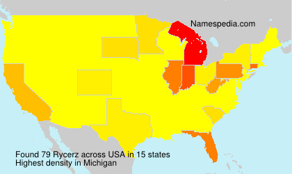 Surname Rycerz in USA Surname Rycerz in USA