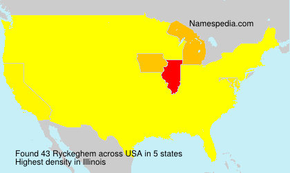Surname Ryckeghem in USA Surname Ryckeghem in USA