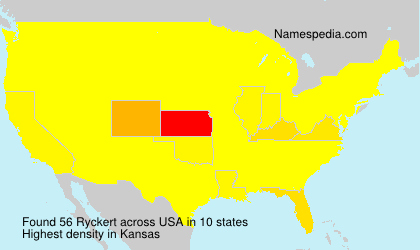 Surname Ryckert in USA Surname Ryckert in USA