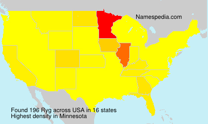 Surname Ryg in USA Surname Ryg in USA