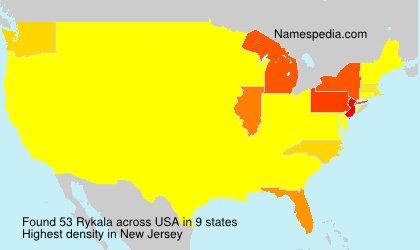 Surname Rykala in USA Surname Rykala in USA