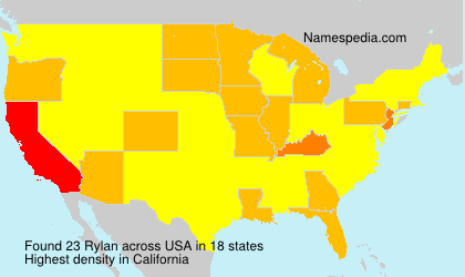 Surname Rylan in USA Surname Rylan in USA
