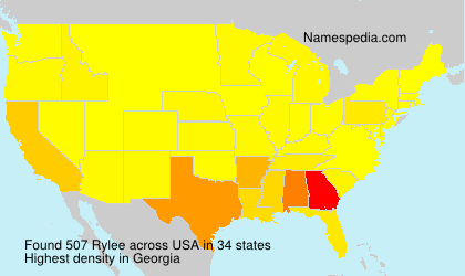 Surname Rylee in USA Surname Rylee in USA